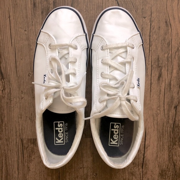 Keds Shoes - White Keds Maven Leather sneaker